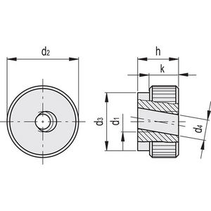 GN.30211-MANOPOLA PER SERRAGGIO RAPIDO ACCIAIO GN 6303.1-M8