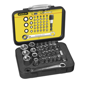 STANLEY BITSET EXPERT PRO 1/4 RINGST.SLEUTEL (SET=40ST)