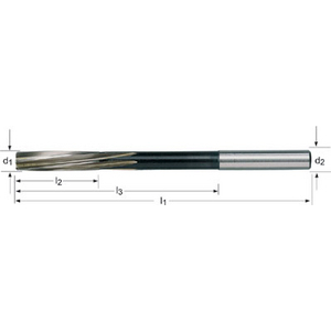 NC Reamer 7.90 mm DIN 212