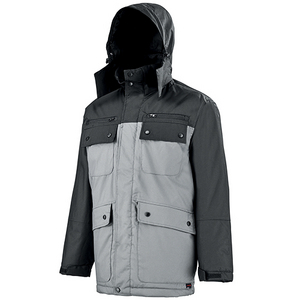PARKA CHUCK XL GRIS ACIER-NOIR
