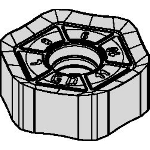 6180297-M1200MINI MILLING INSERT GD GEOMETRY HNPJ0704ANSNGD WS40PM