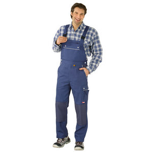 2138026 Canvas 320 Latzhose marine/marine Gr. 26