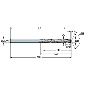 FORET CARB.MONO CORODRILL 452
