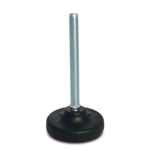 PIEDINO D. 105 PLASTICA FERRO M20X200 SFERA 20 10350/20