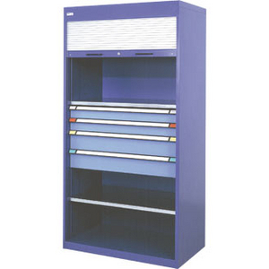 ARMOIRE A RIDEAU 4 TIR ET 2 TAB L1000XP690XH1950MM 4040/7035