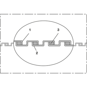 S225 METAL HOSE 375 HT GLASFADEN Metallschlauch Saugschlauch (bis +400°C)